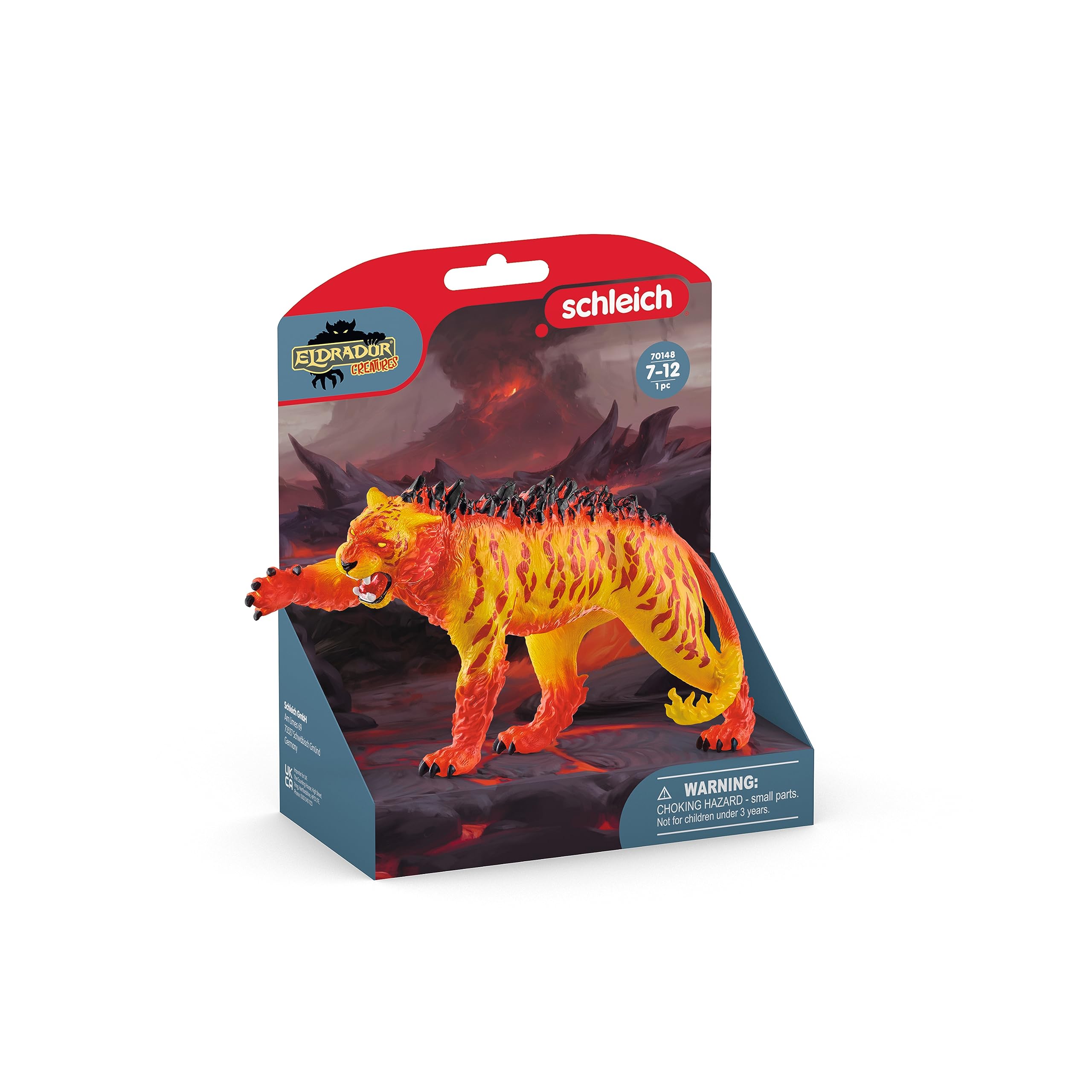 Schleich Eldrador Lava World Lava Tiger Figurine