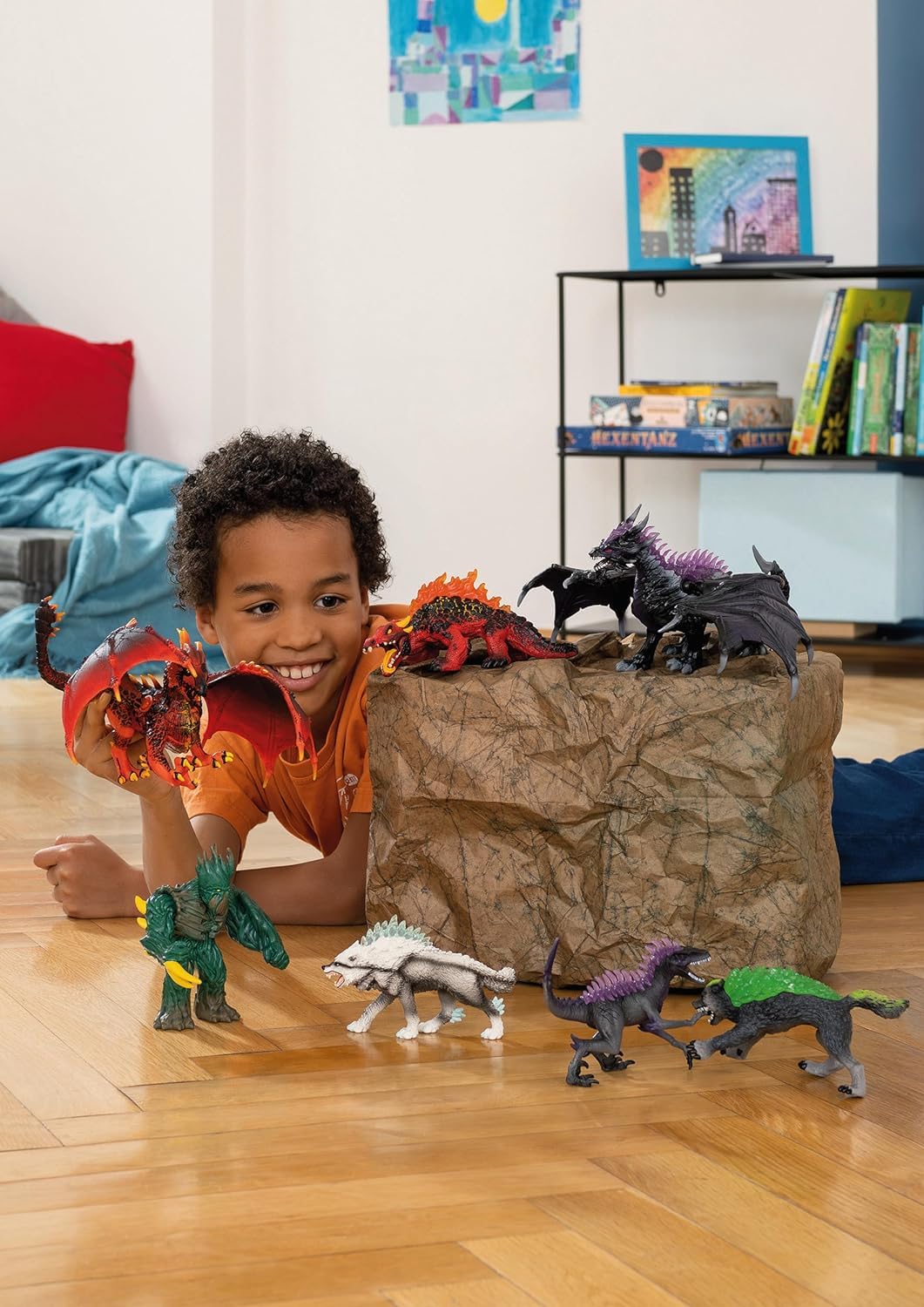 Schleich Eldrador Jungle World Jungle Emperor Figurine