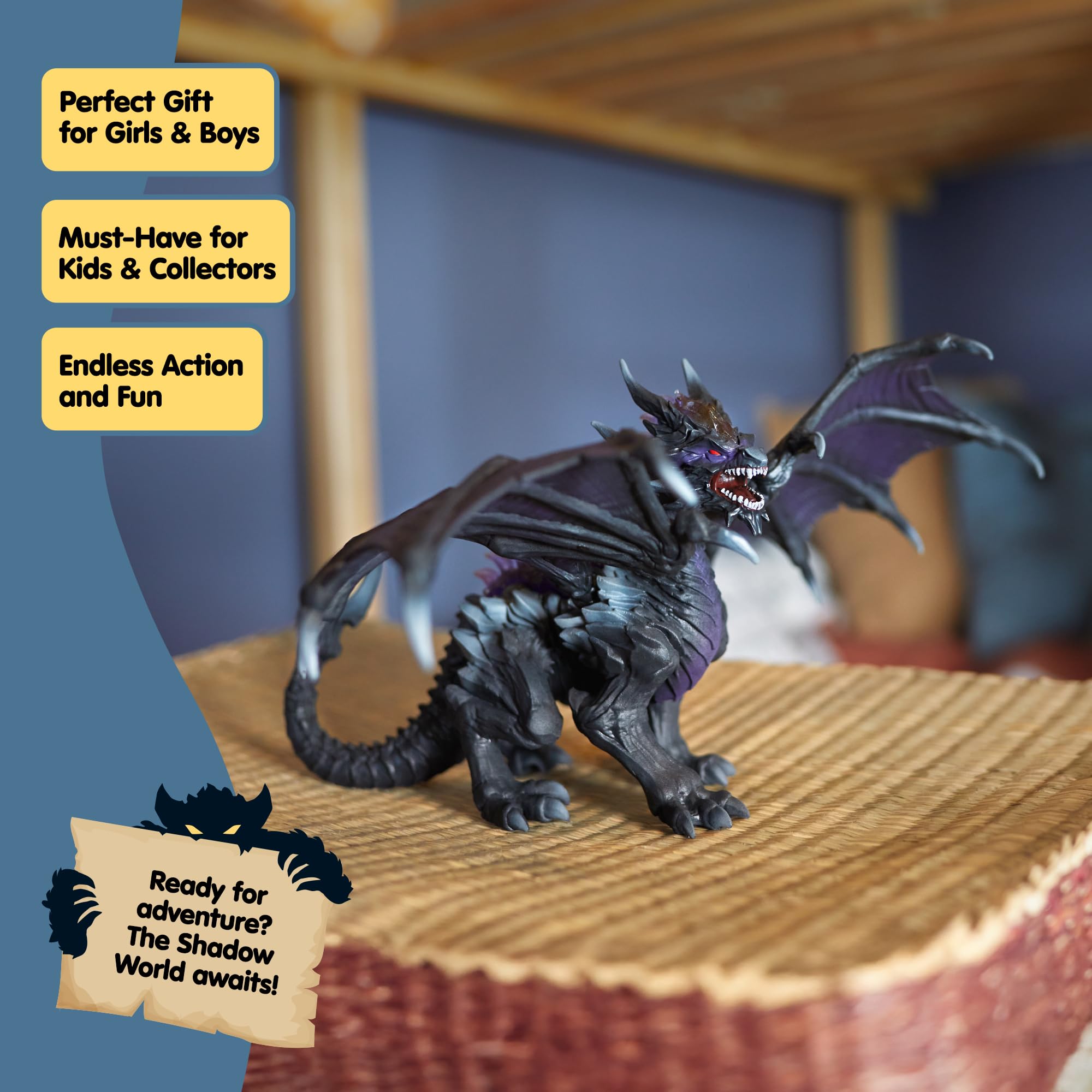 Schleich Eldrador Shadow World Shadow Dragon Dragon Figurine