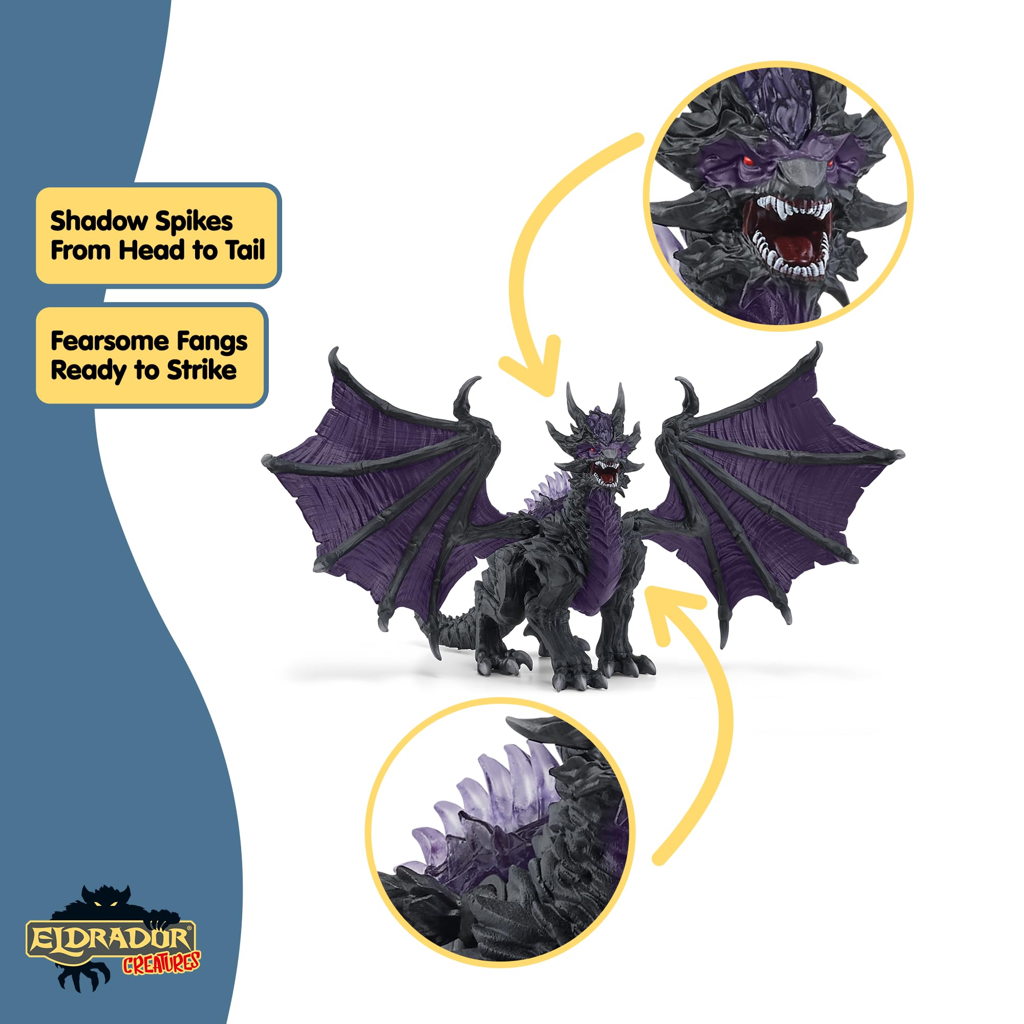 Schleich Eldrador Shadow World Shadow Dragon Dragon Figurine