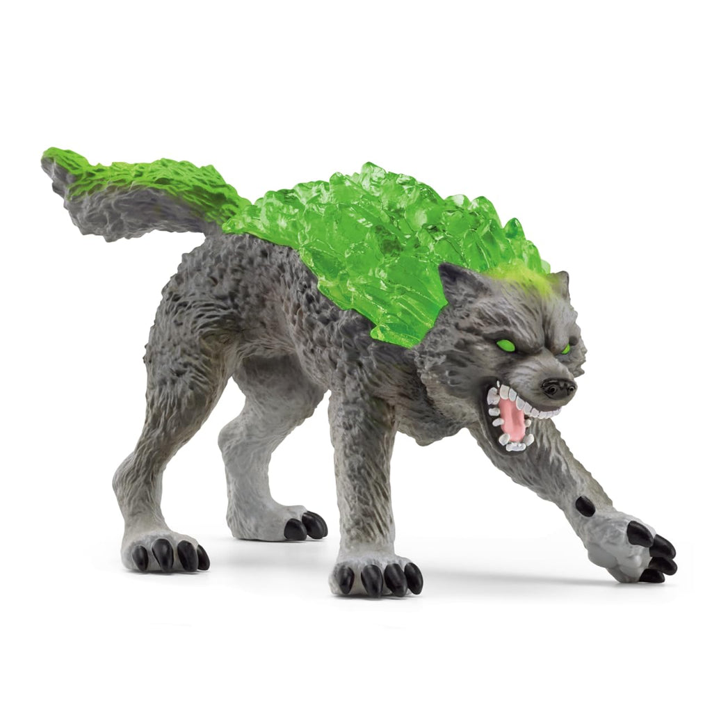 Schleich Eldrador Stone World Granite Wolf Figurine