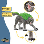 Schleich Eldrador Stone World Granite Wolf Figurine