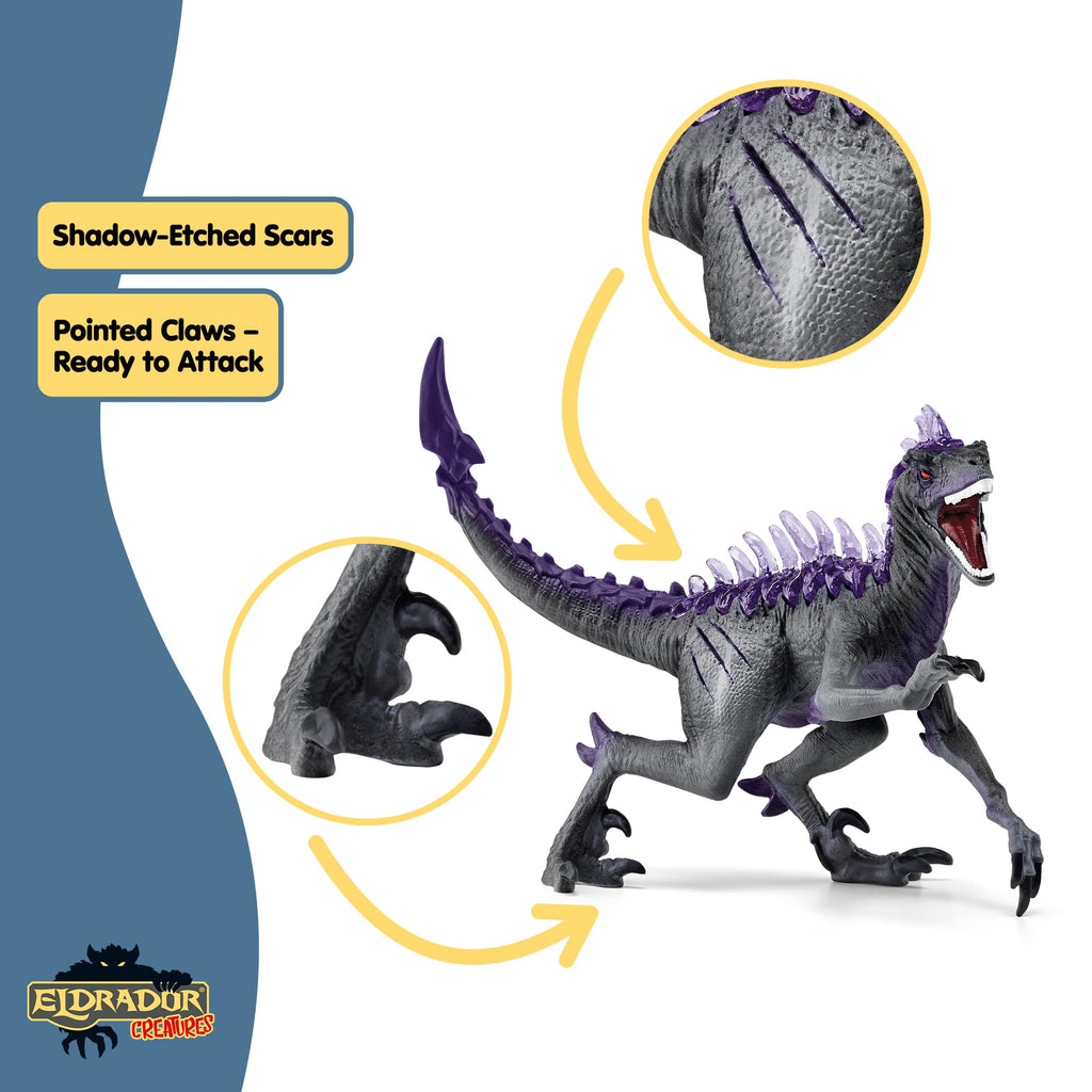 Schleich Eldrador Shadow World Shadow Raptor Figurine