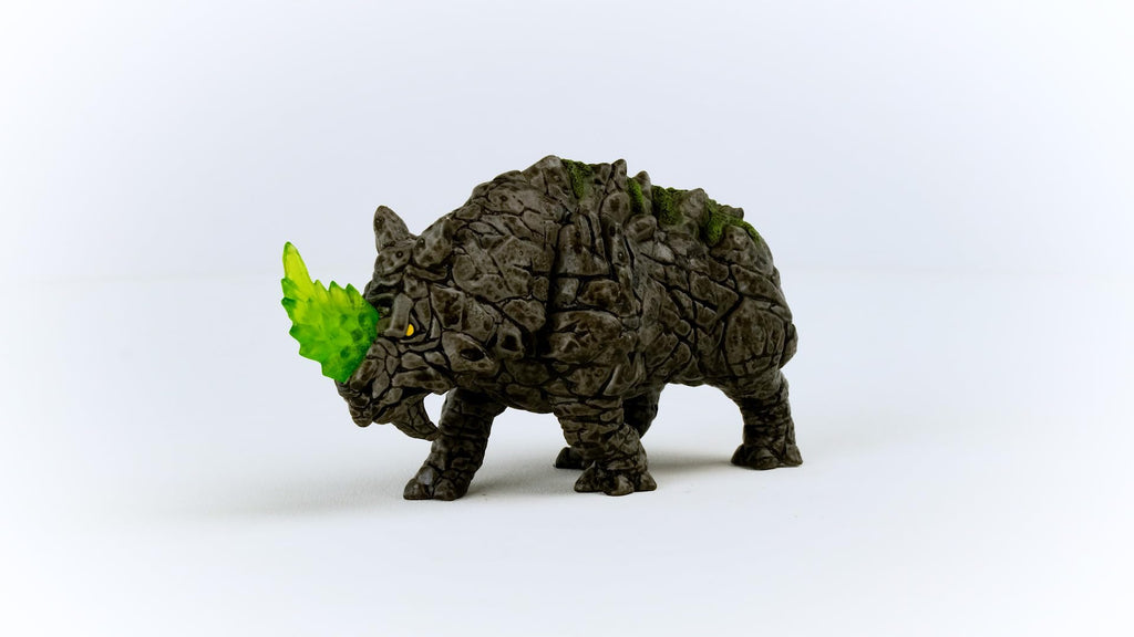 Schleich Eldrador Jungle World Battle Rhino Figurine