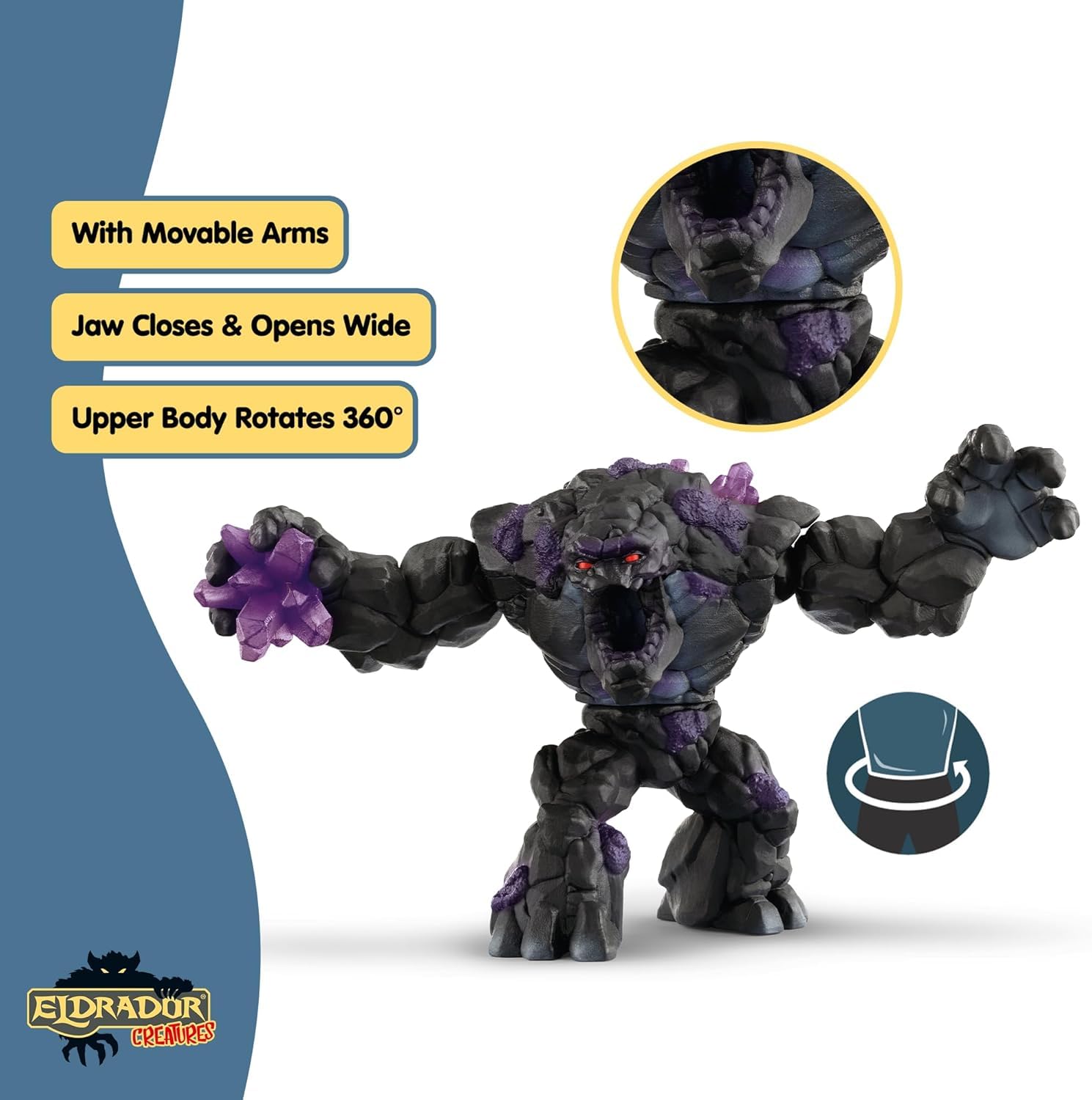 Schleich Eldrador Shadow World Shadow Stone Monster Figurine