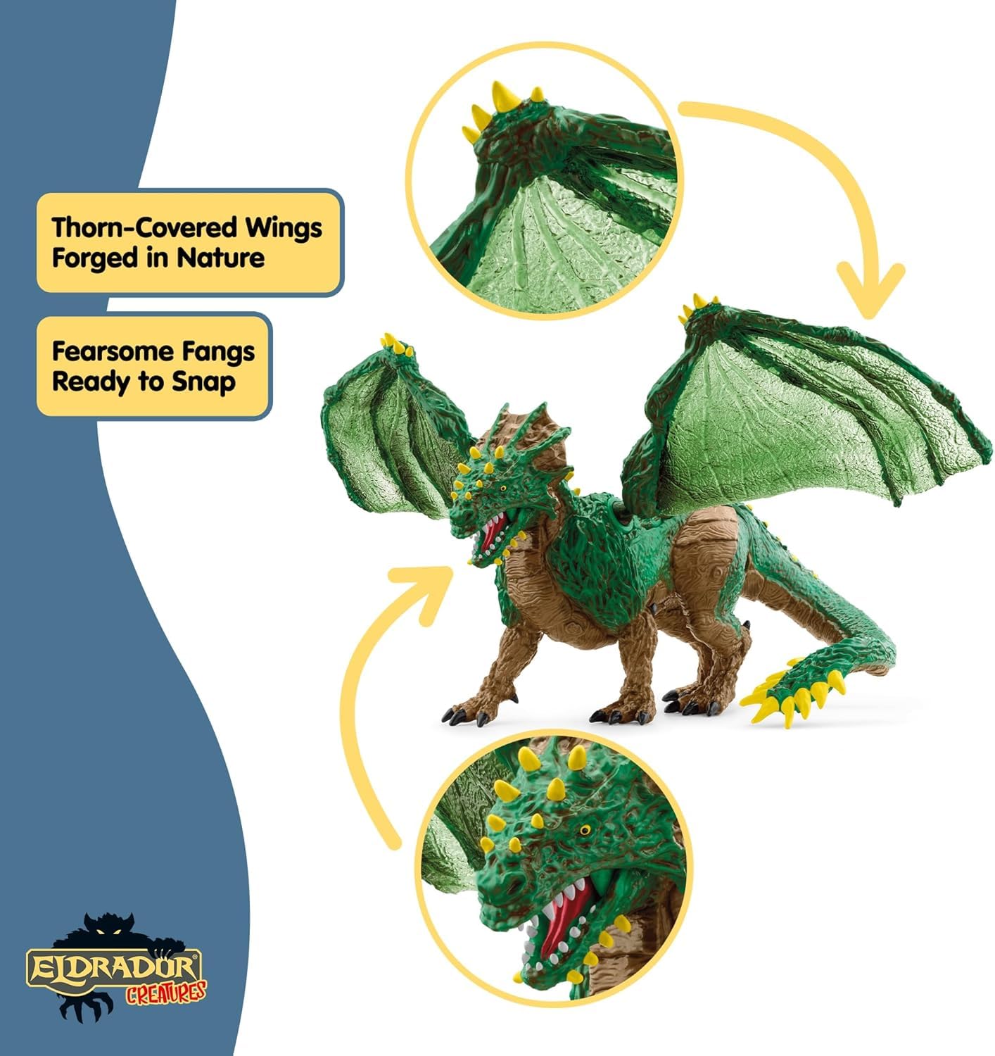 Schleich Eldrador Jungle World Jungle Dragon Dragon Figurine
