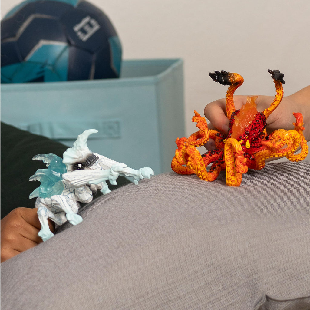 Schleich Eldrador Ice Bug Vs Fire Kraken Battle Set