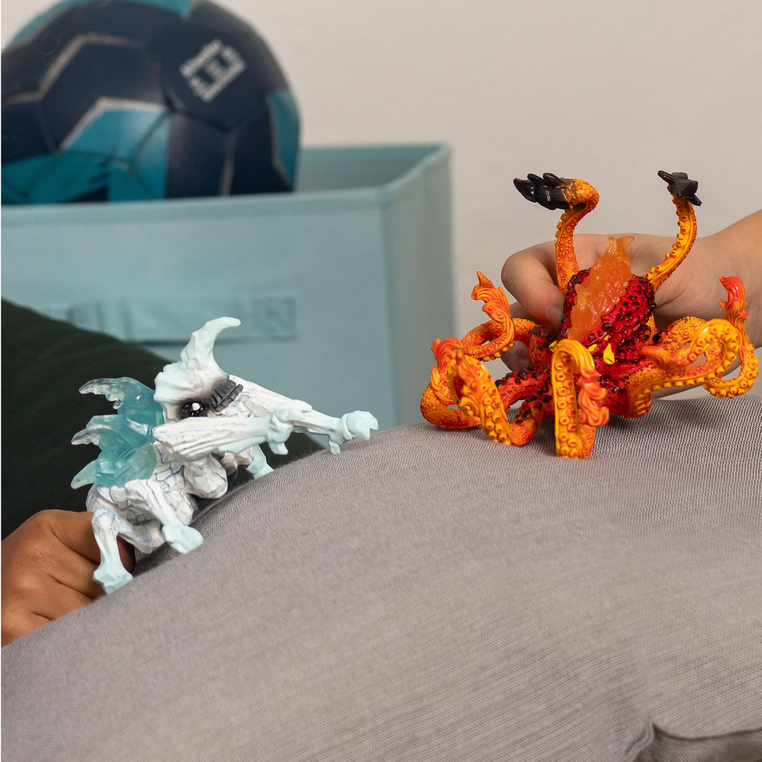 Schleich Eldrador Ice Bug Vs Fire Kraken Battle Set