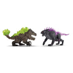 Schleich Eldrador Shadow World Shadow Lynx Vs Rock Crusher Battle Set