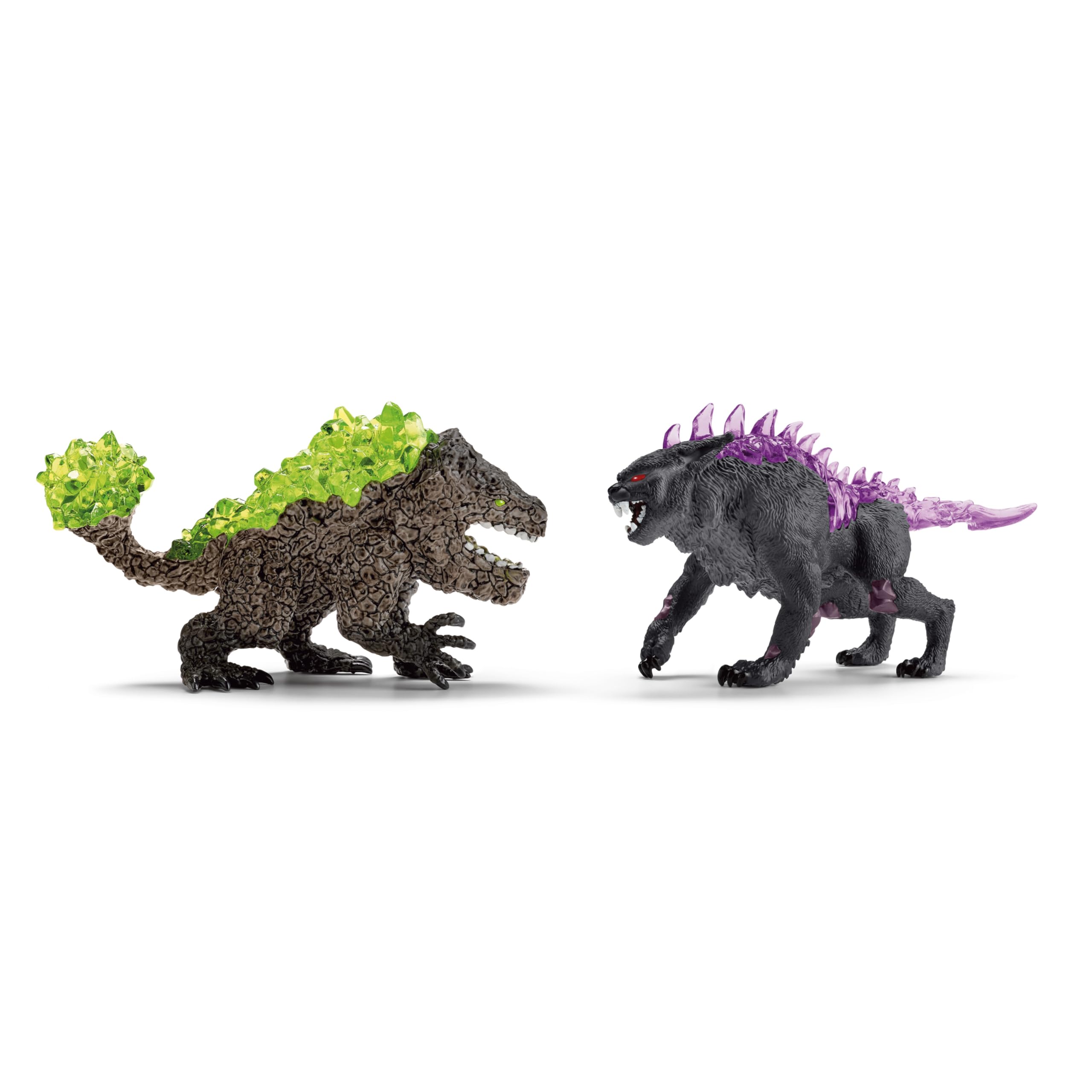 Schleich Eldrador Shadow World Shadow Lynx Vs Rock Crusher Battle Set