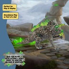 Schleich Eldrador Stone World Stone Triceratops Dinosaur Figurine