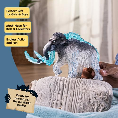 Schleich Eldrador Ice World Frost Mammoth Figurine