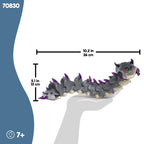 Schleich Eldrador Shadow World Shadow Worm Figurine