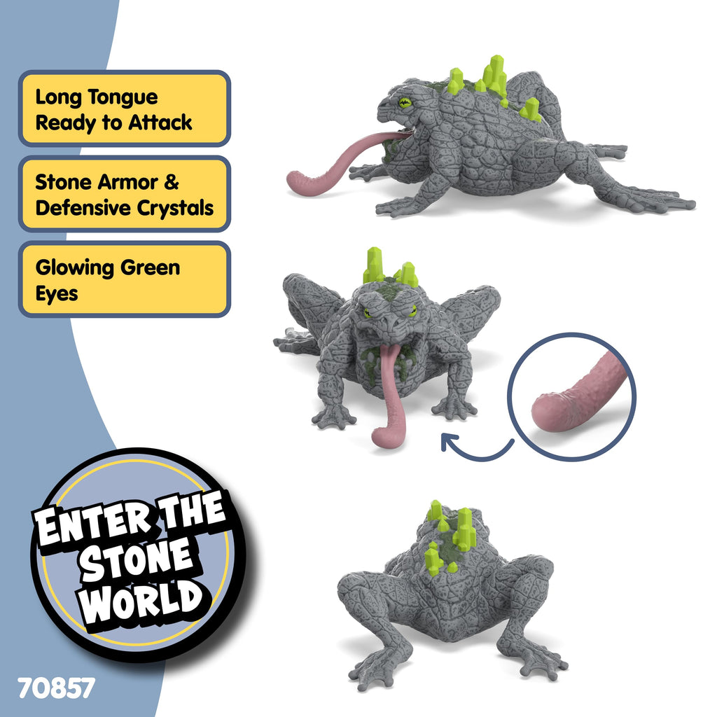 Schleich Eldrador Stone World Stone Toad Figurine