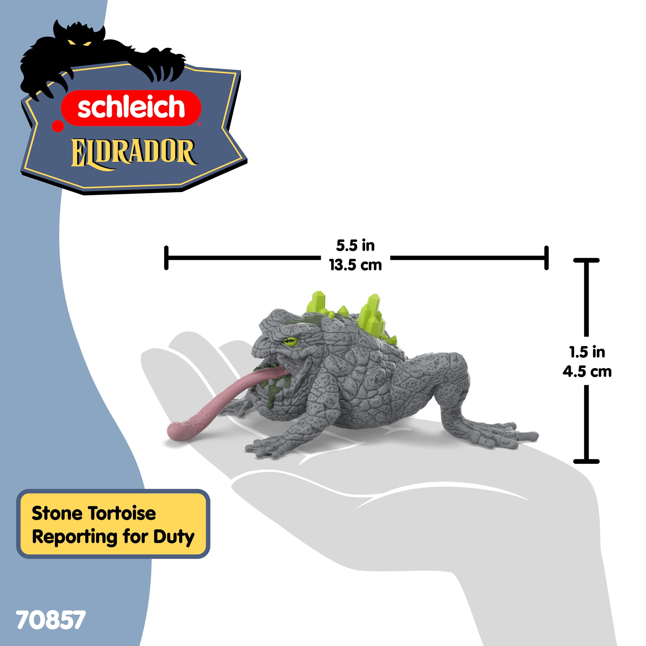 Schleich Eldrador Stone World Stone Toad Figurine