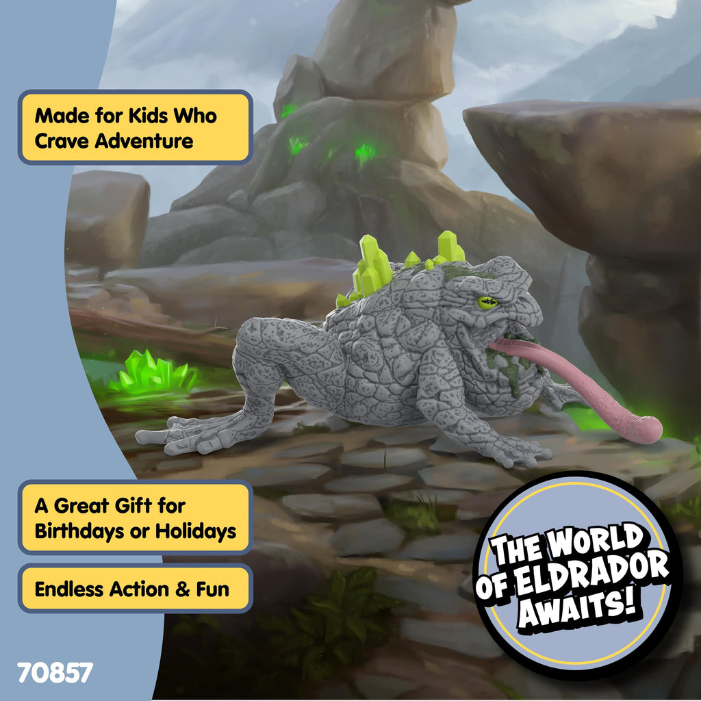 Schleich Eldrador Stone World Stone Toad Figurine