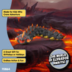 Schleich Eldrador Lava World Lava Worm Figurine