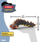 Schleich Eldrador Lava World Lava Worm Figurine