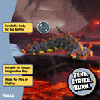 Schleich Eldrador Lava World Lava Worm Figurine