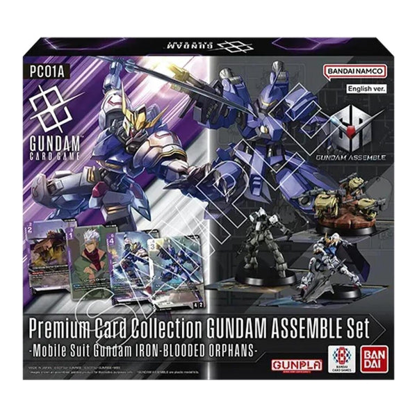 Gundam TCG Premium Collection Gundam Assemble Set Iron Blooded Orphans PC01A Single Pack BAN2820796-1P
