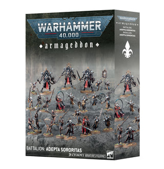 Games Workshop Warhammer 40K Adepta Sororitas Armageddon Battalion Plastic Box 52-65