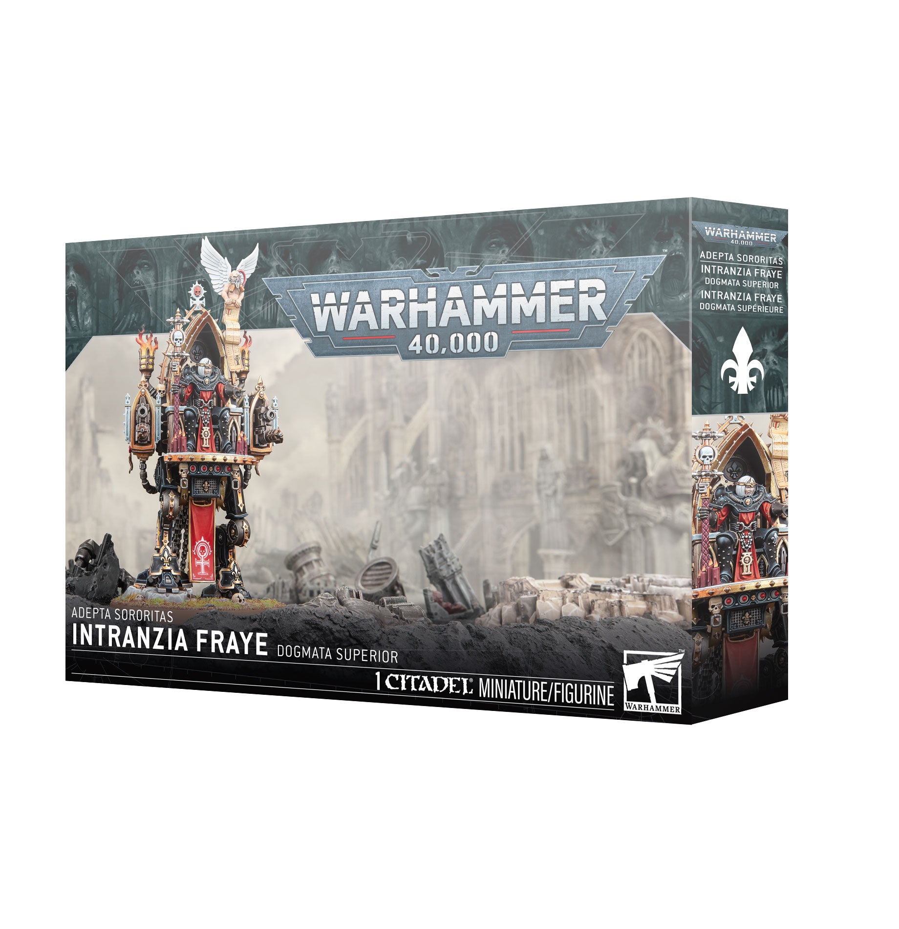 Games Workshop Warhammer 40K Adepta Sororitas Intranzia Fraye Dogmata Superior Plastic Box 52-66