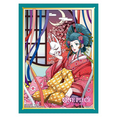 One Piece TCG Official Sleeves Set 10 Kouzuki Hiyori Sleeves BAN9049091-KouzukiHiyori