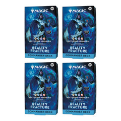 Magic the Gathering CCG Reality Fracture Commander Deck Carton (4)