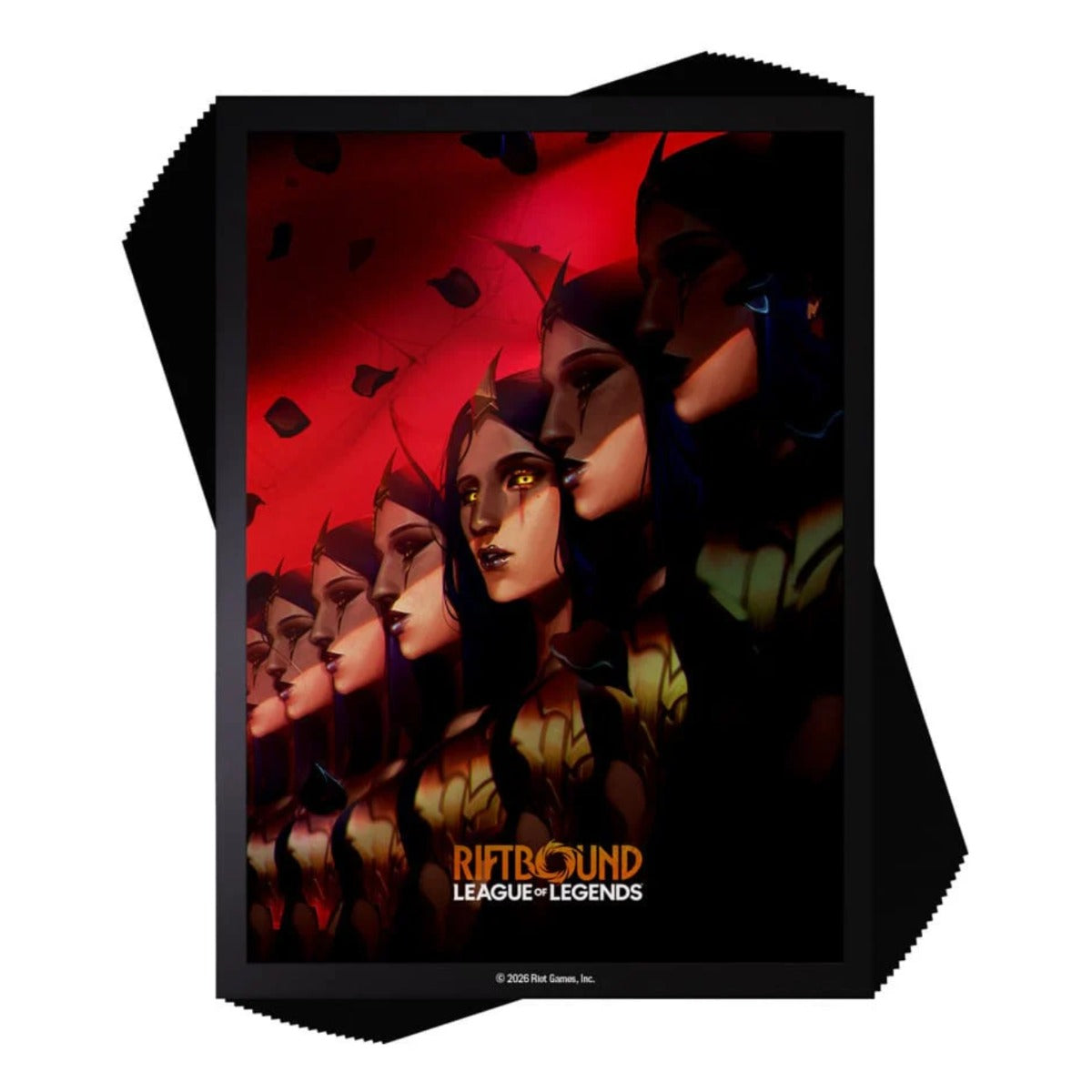 Riftbound Tcg League Of Legends Set 3 Unleashed Art Sleeves - Leblanc Deceiver (100Ct)
