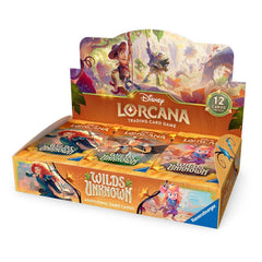 Disney Lorcana TCG Wilds Unknown Booster Box (24 Packs) DSNYLOR12-BB