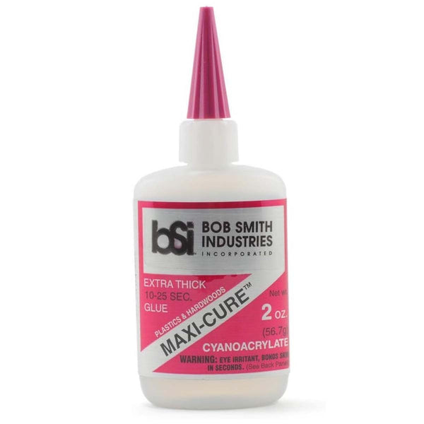 Bob Smith Industries Maxi-Cure Extra Thick Adhesive Super Glue (2oz)