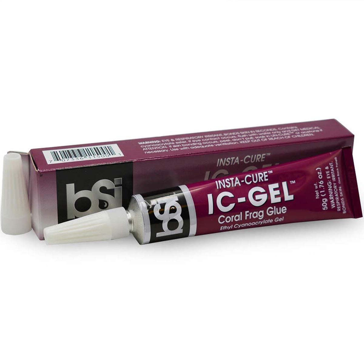 Bob Smith Industries IC-Gel Insta Paste Cyanoacrylate Coral Frag Glue Tube (1.76oz)
