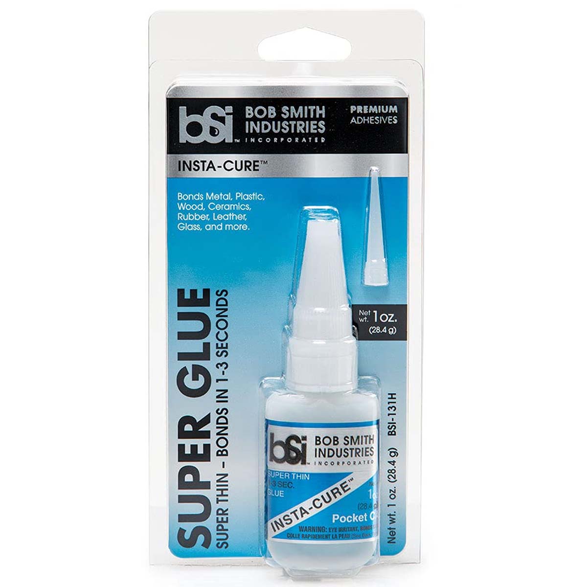 Bob Smith Industries BSI-131H Insta-Cure Thin Super Glue (1oz)