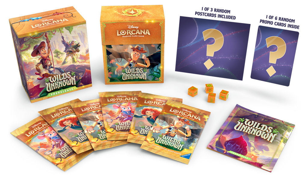 Disney Lorcana TCG Wilds Unknown Prerelease Pack DSNYLOR12-PRKIT