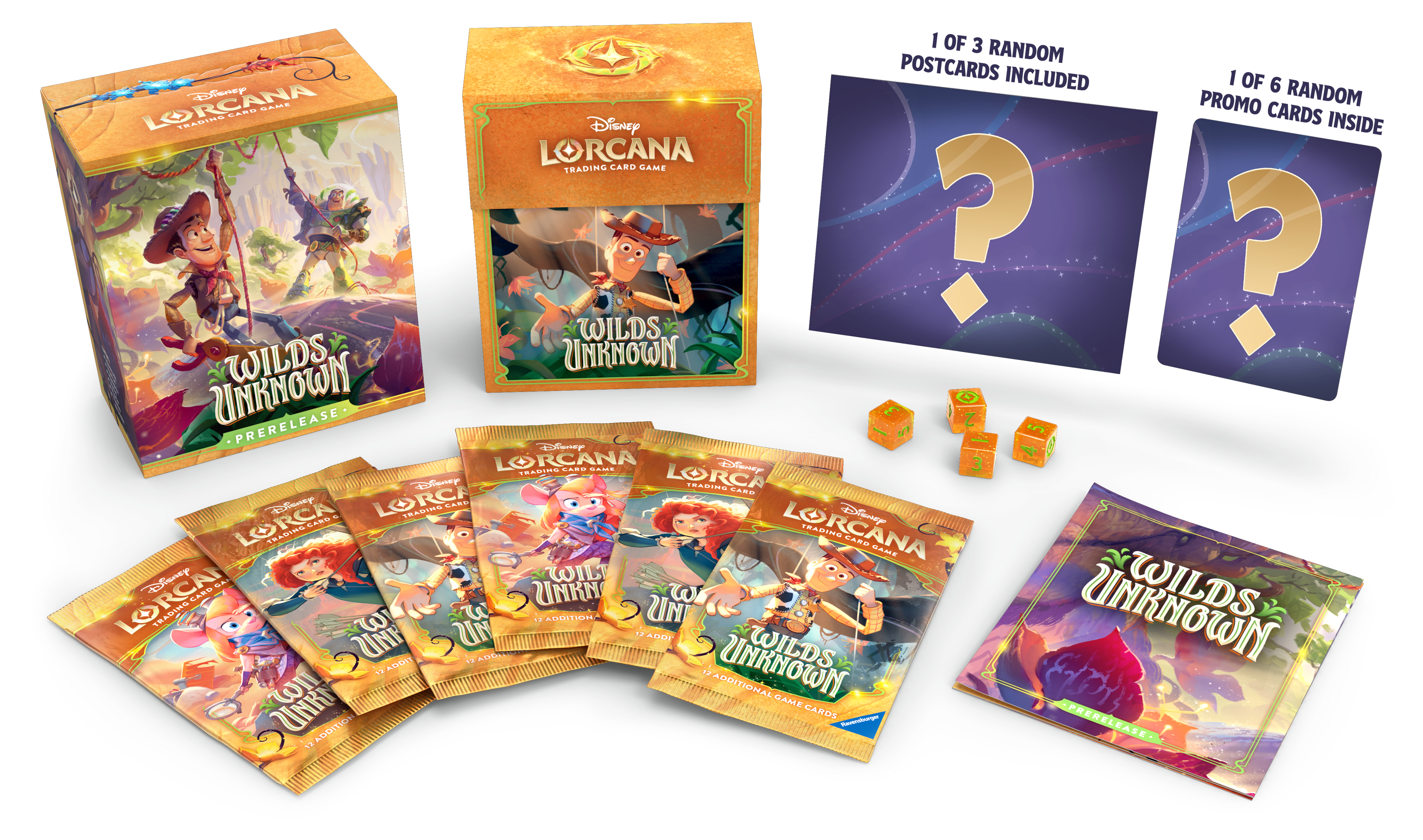 Disney Lorcana TCG Wilds Unknown Prerelease Pack DSNYLOR12-PRKIT