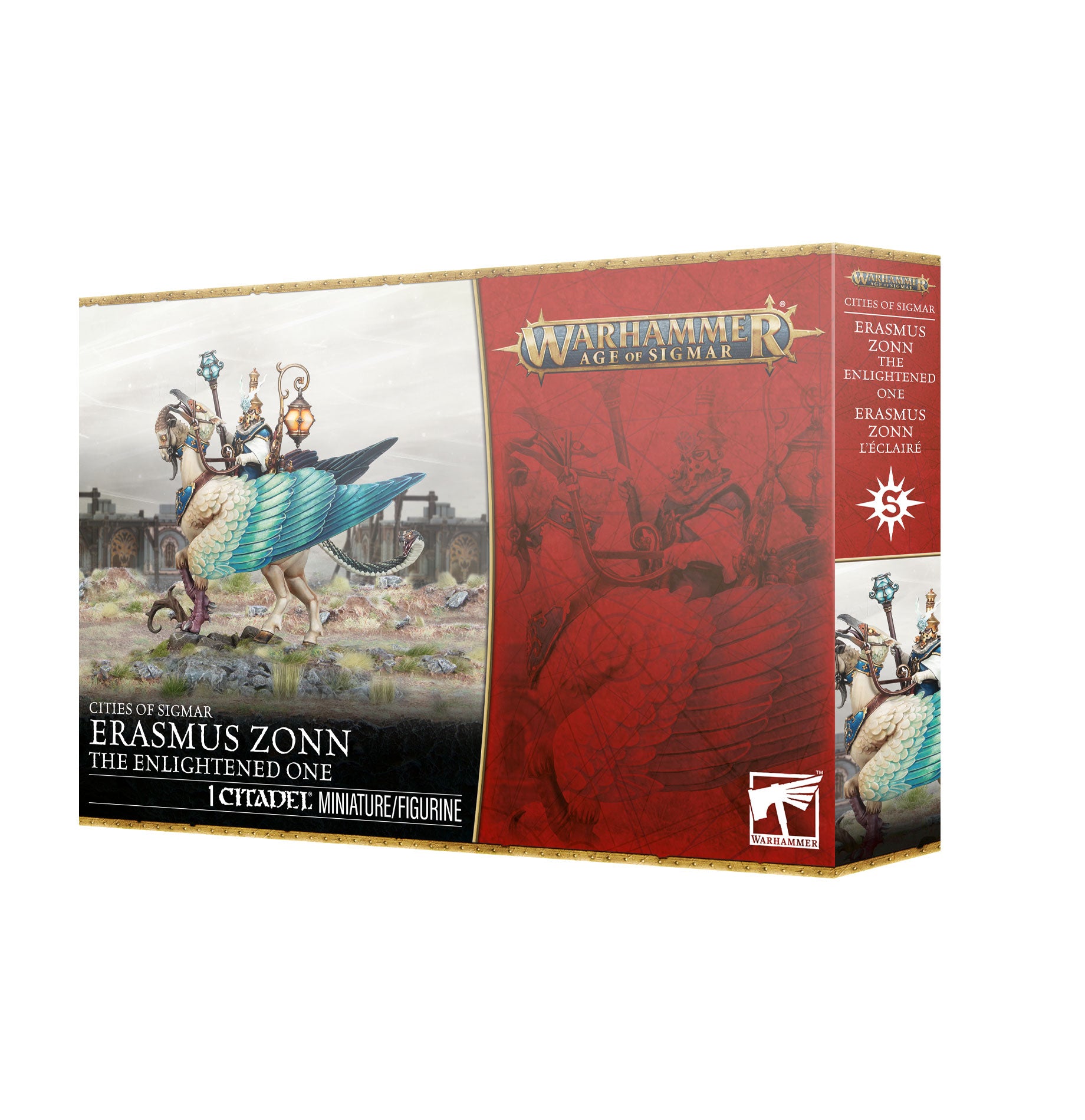 Games Workshop Warhammer Age Of Sigmar Cities Of Sigmar Erasmus Zonn The Enlightened One Plastic Box 86-10