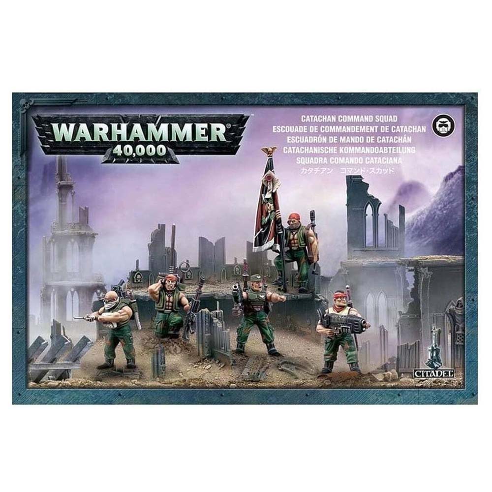 Games Workshop Astra Militarum Catachan Command Squad - 42-10