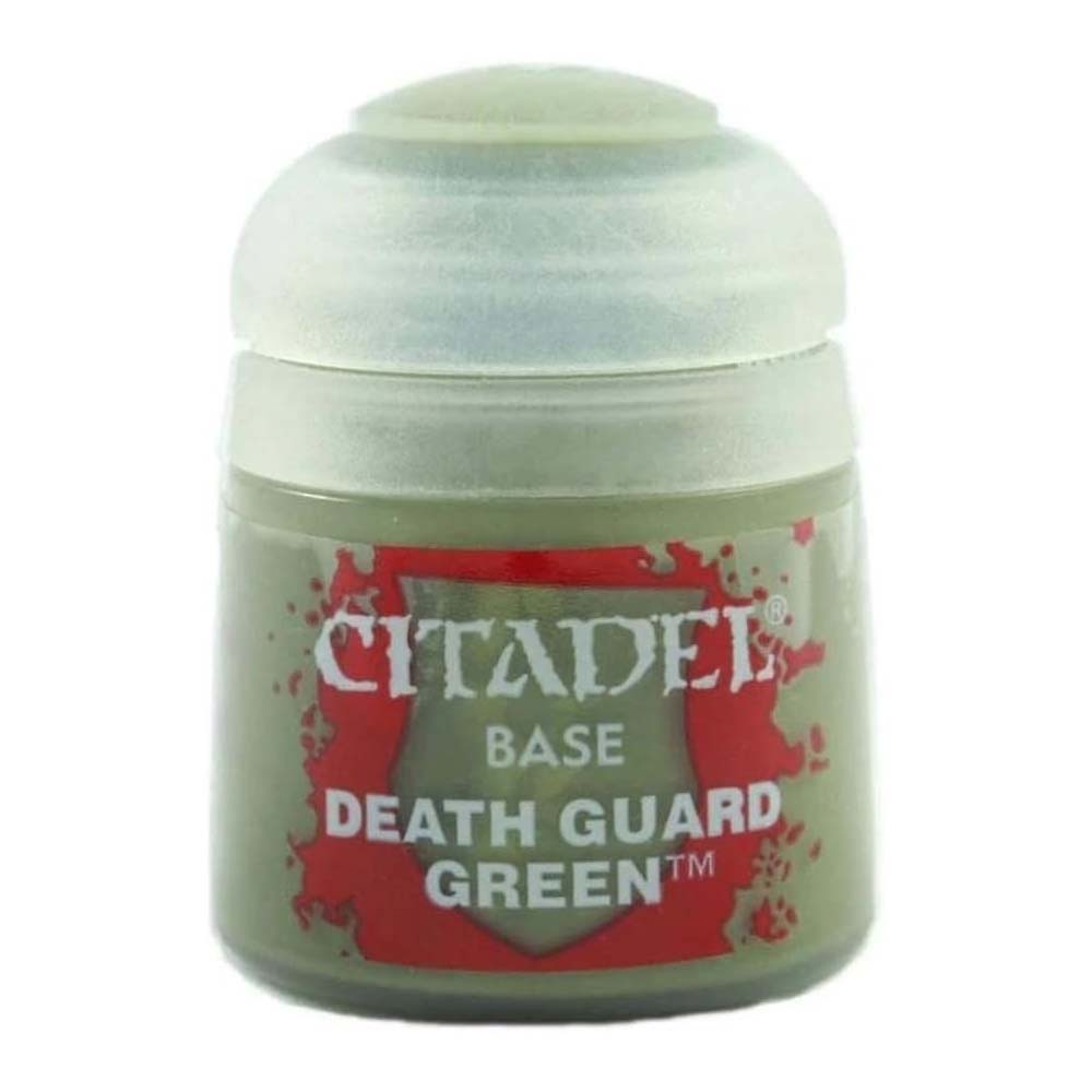 Games Workshop Citadel Base Paint Death Guard Green 21-37