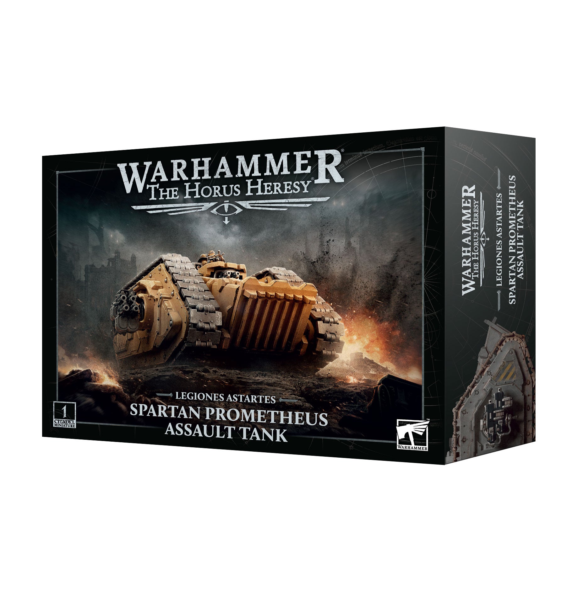 Games Workshop Horus Heresy Legions Astartes Spartan Prometheus Assault Tank Plastic Box 31-155