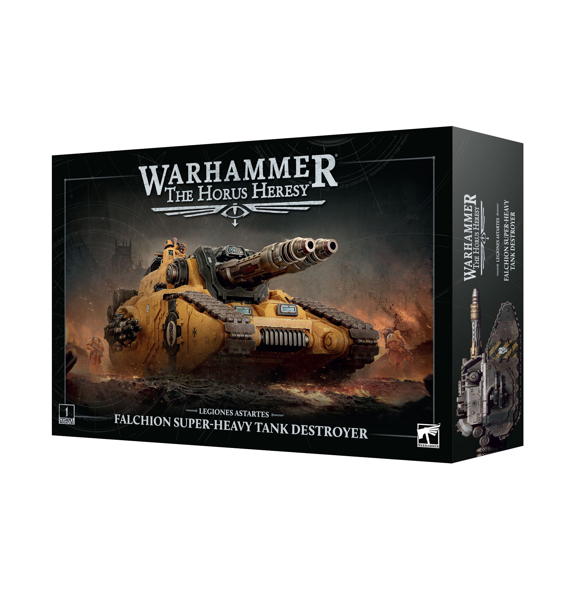 Games Workshop Horus Heresy Legions Astartes Falcion Super Heavy Tank Destroyer Plastic Box 31-160