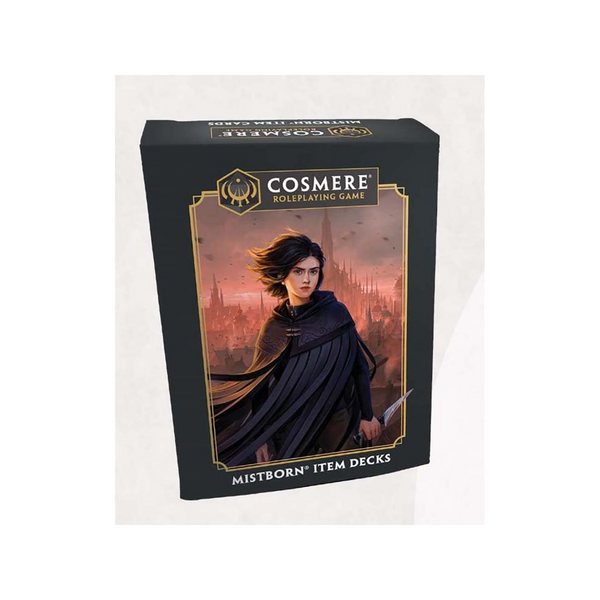 Cosmere RPG Mistborn Item Deck Tabletop Roleplaying Game Accessory Equipment Card Deck 52 Card Pack BGM9650