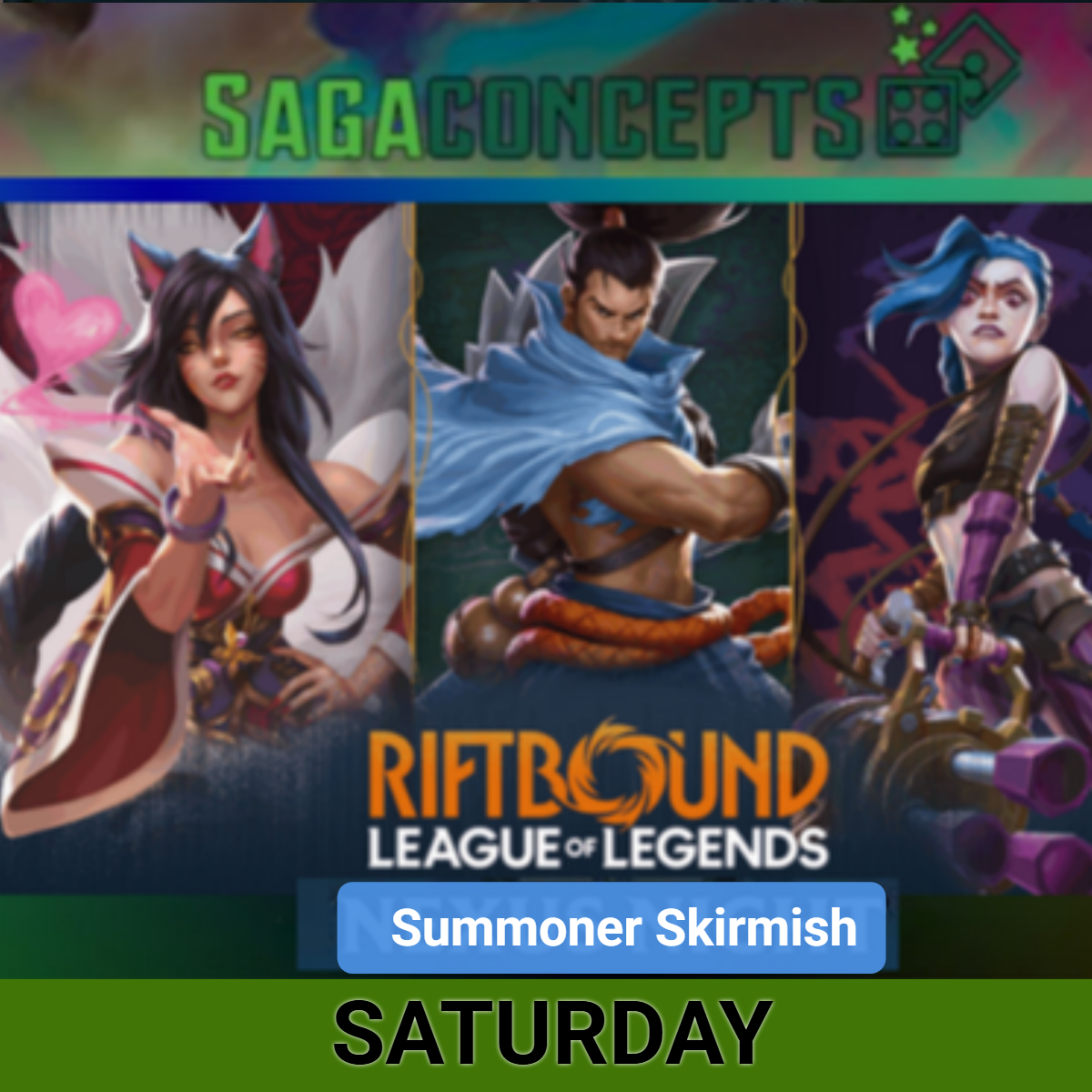 06/13/2026 Sat Riftbound TCG - June Summoner Skirmish - 32 Seats - Saturday 9:45 am Tournament