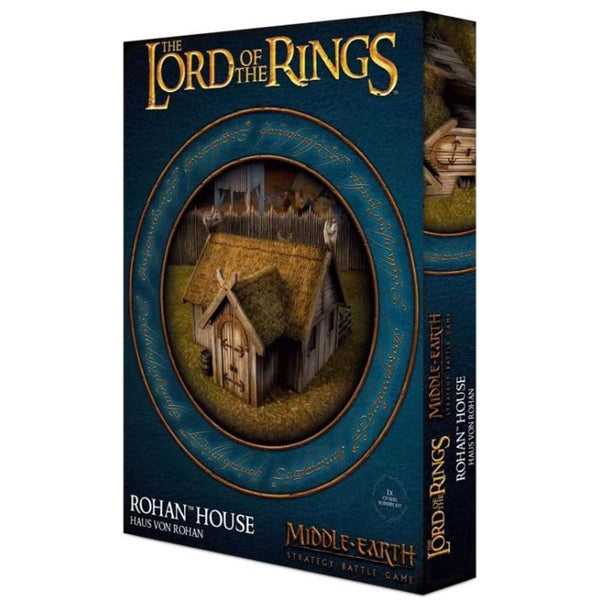 Games Workshop Middle Earth The Lord of The Rings Rohan House Miniatures 30-47