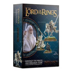 Games Workshop Middle Earth The Lord of the Rings Gandalf the White and Peregrin Took 30-40