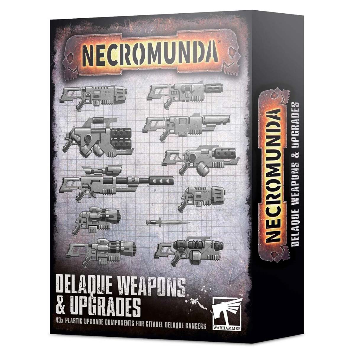 Games Workshop Warhammer 40K Necromunda Delaque Weapons & Upgrades 300-83