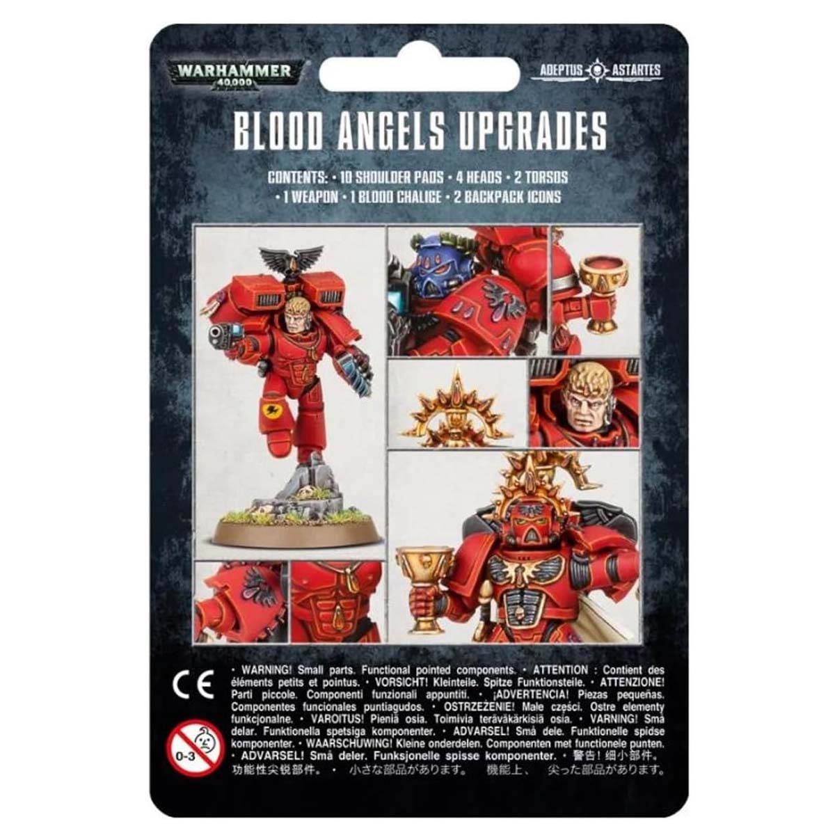 Games Workshop Warhammer 40K Space Marines Blood Angels Upgrade Pack 41-80
