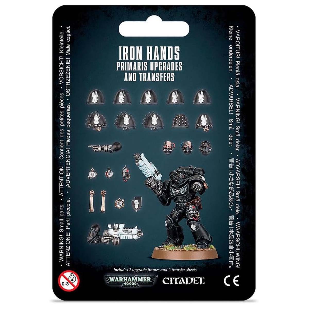 Games Workshop Warhammer 40K Iron Hands Primaris Upgrades and Transfers 55-09