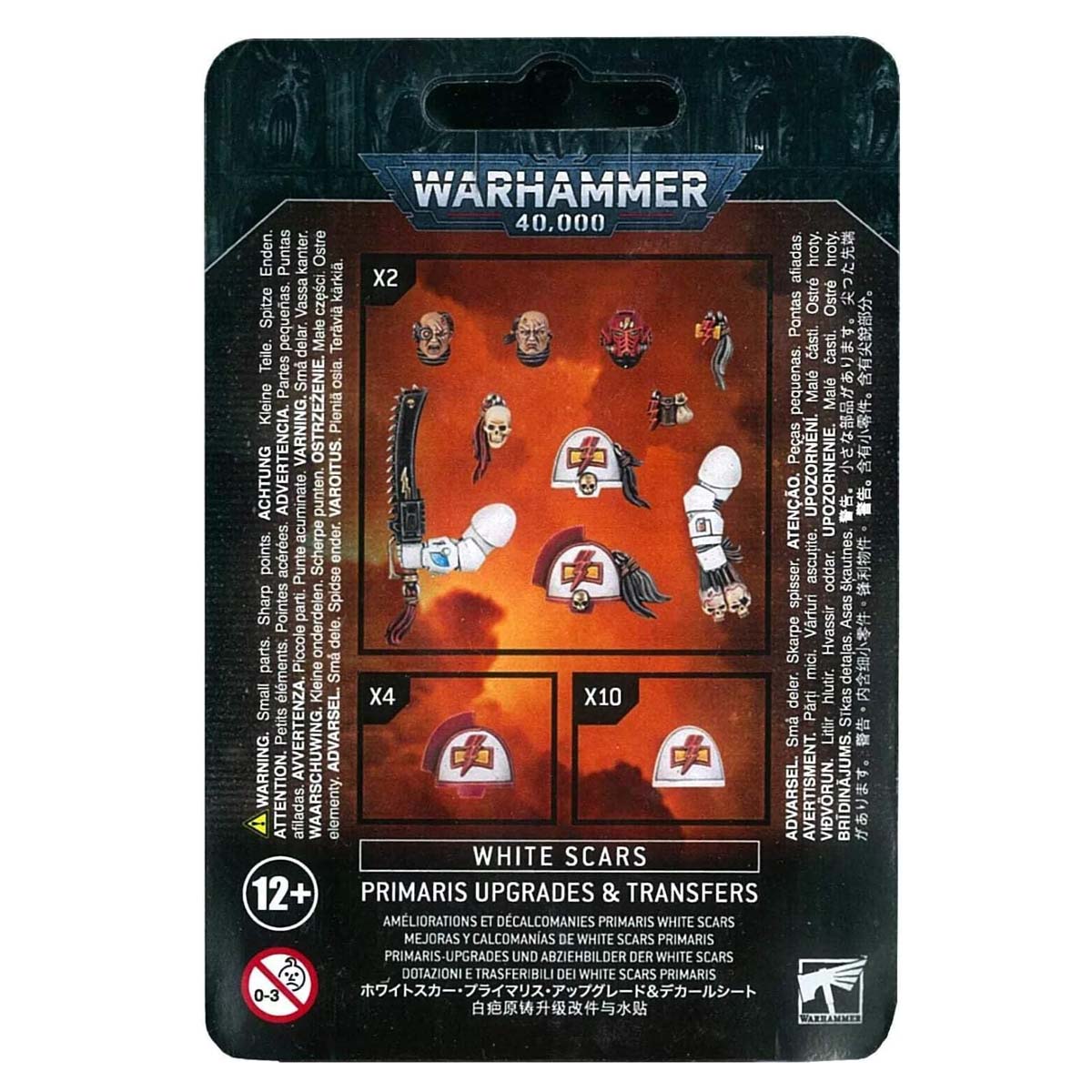 Games Workshop Warhammer 40K White Scars Primaris Upgrades & Transfers 55-23