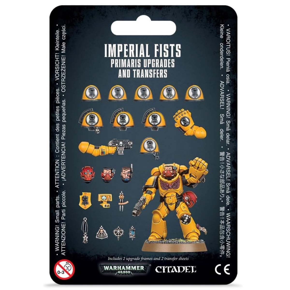 Games Workshop Warhammer 40K Imperial Fists Primaris Upgrades & Transfers 55-26