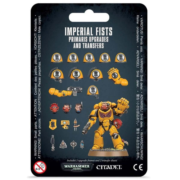 Games Workshop Warhammer 40K Imperial Fists Primaris Upgrades & Transfers 55-26